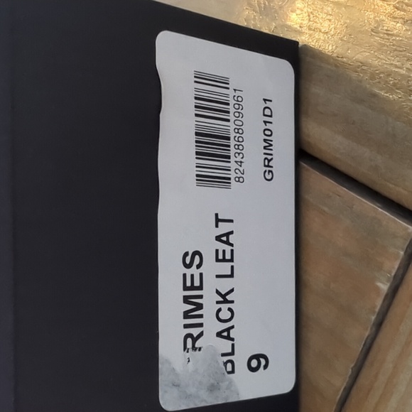 Black Leather Sandals - Picture 2 of 6